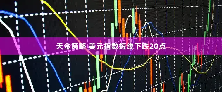 天金策略 美元指数短线下跌20点